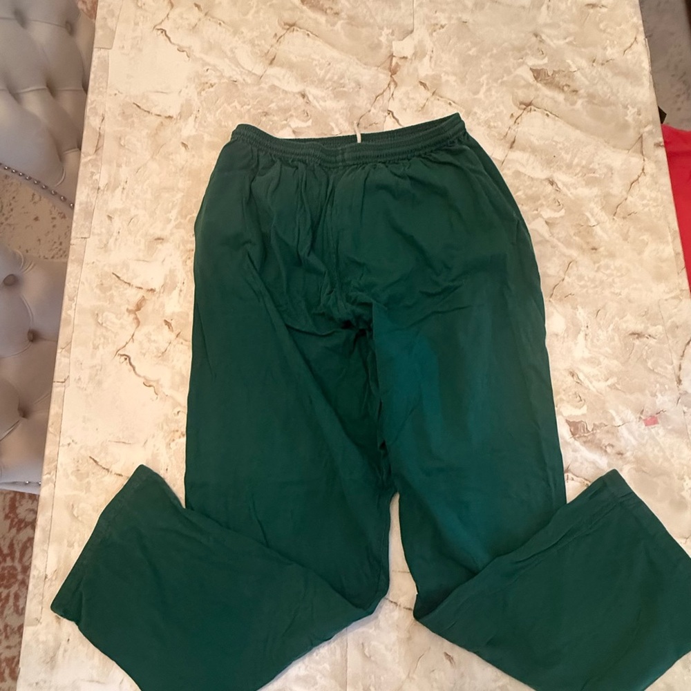 Russell Athletic Dark Green Men’s Elastic Waist Joggers